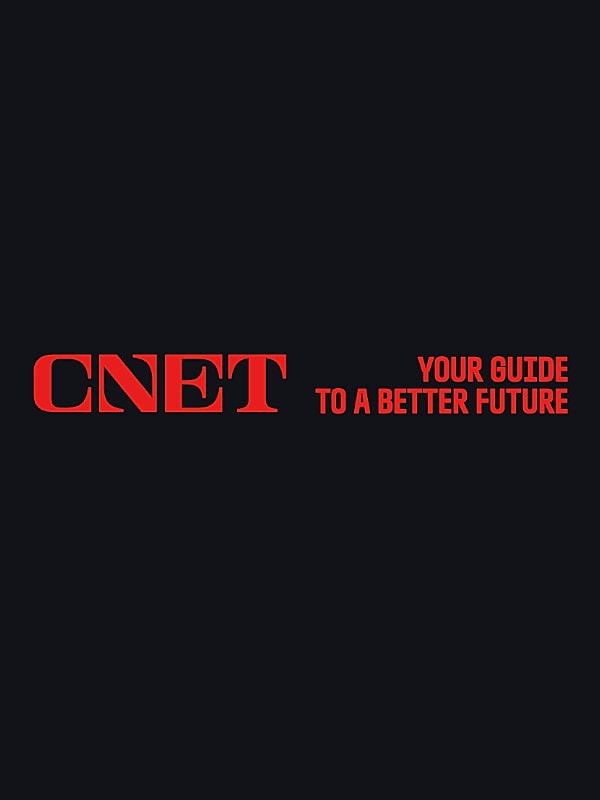 CNET logo with slogan about a better future.