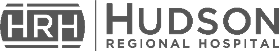 Hudson Regional Hospital logo design.