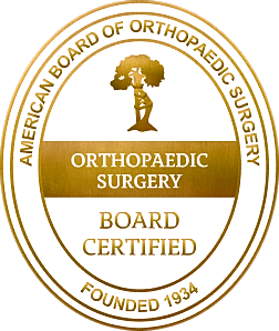 Orthopaedic Surgery Board Certification Seal