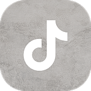 TikTok logo on a textured background